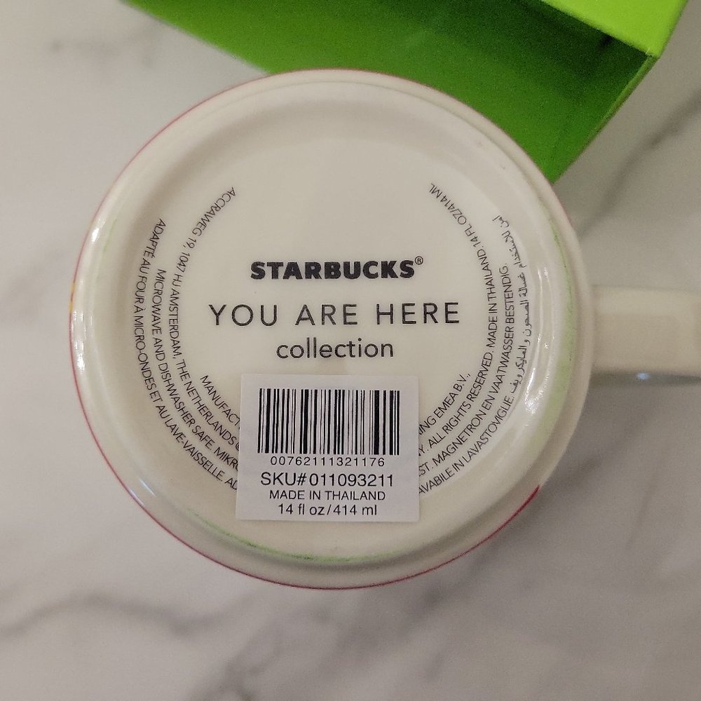 Starbucks United Arab Emirates You Are Here Ras al Khaimah Coffee Mug NWT - Picture 6 of 6